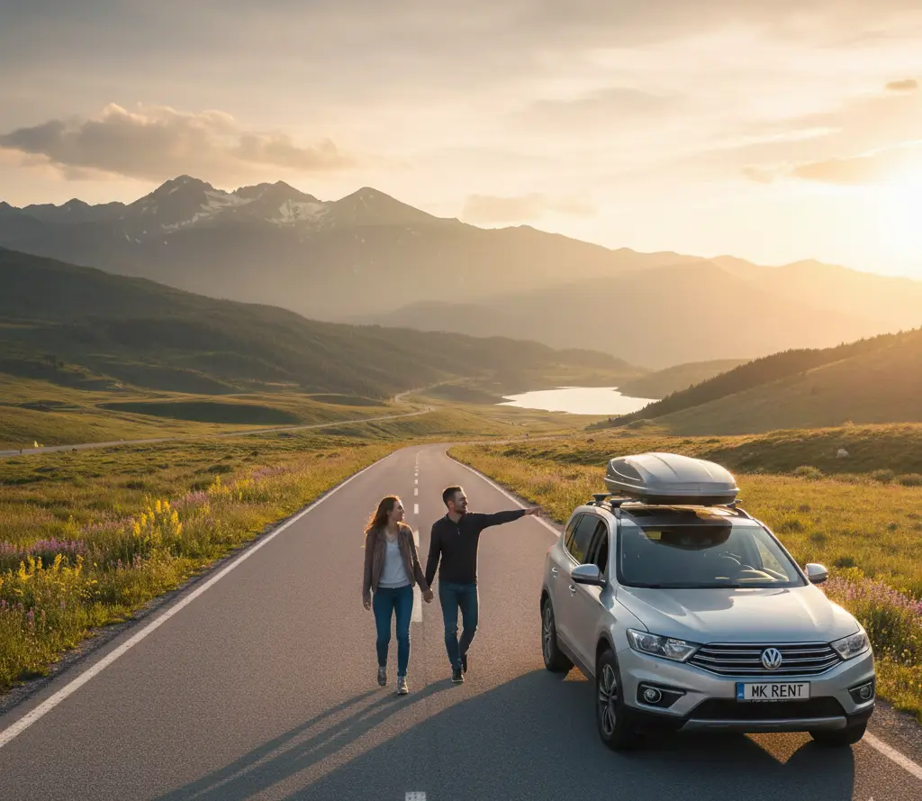 Road trip through Macedonia mountains