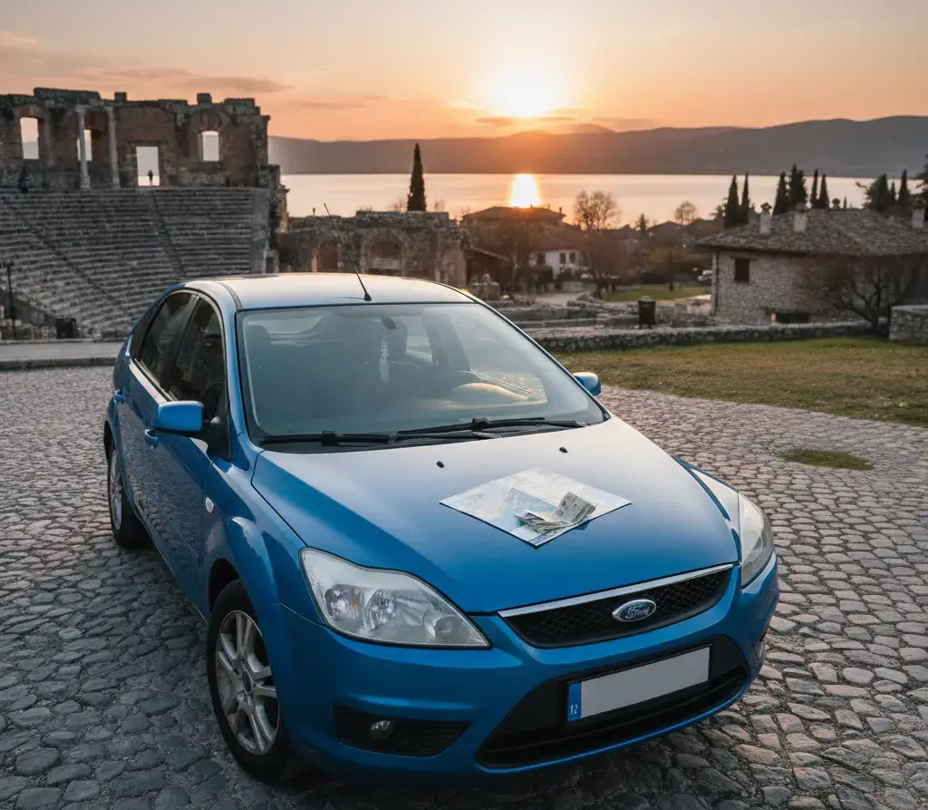 Affordable car rental road trip in Macedonia
